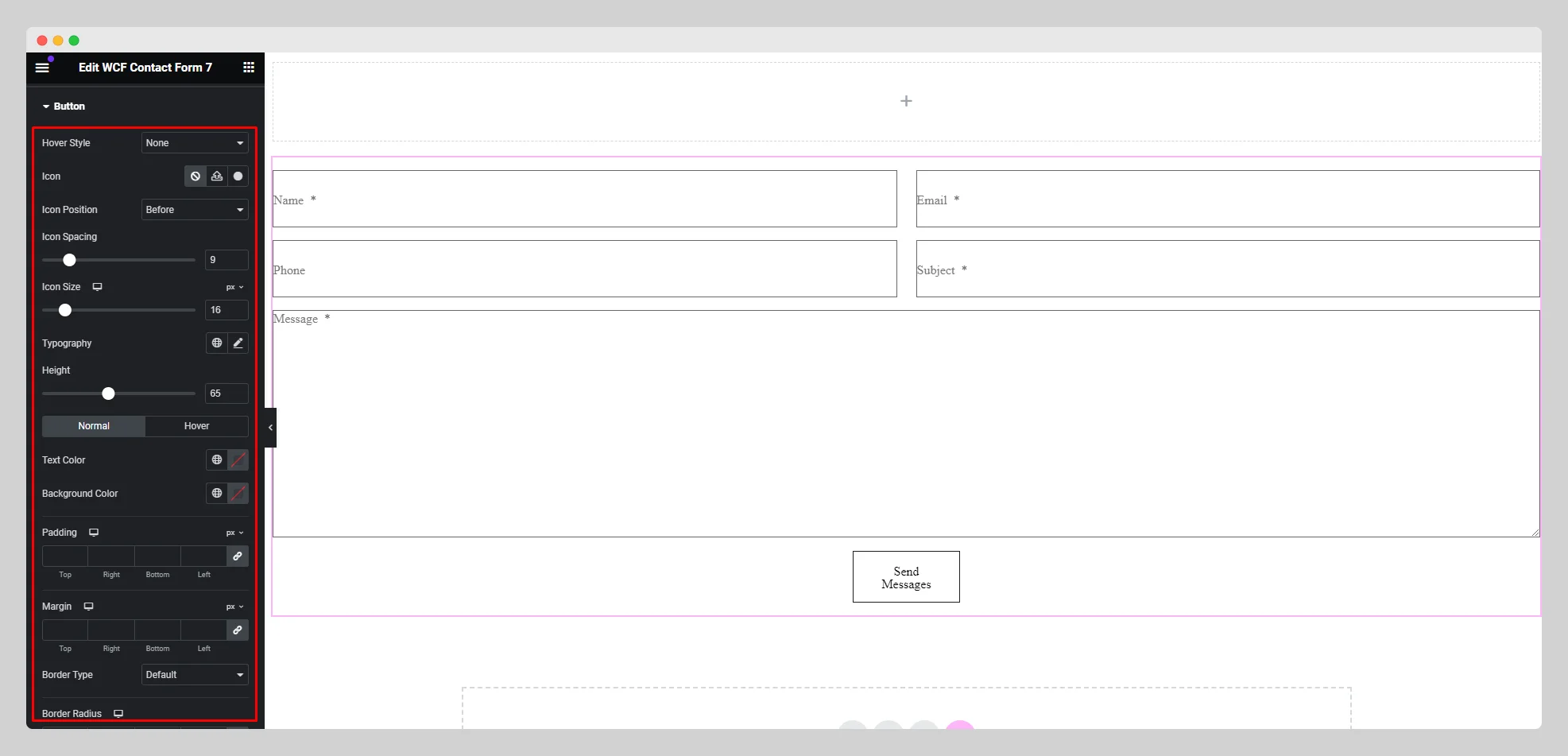 WCF Contact form 